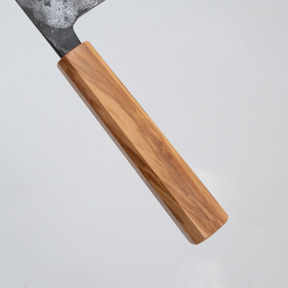 一文字 暁 青二鋼黒打 和式牛刀