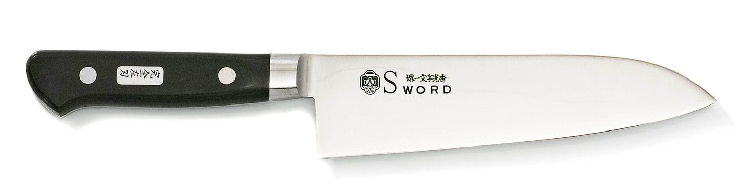 堺一文字光秀 Gライン 左刃 三徳包丁